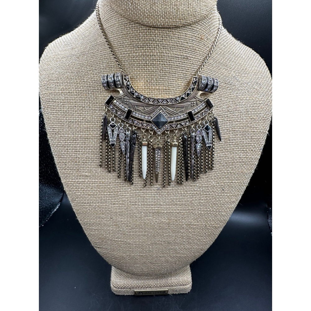 Antique Gold “Warrior” Necklace- NEW- Adjustable!
